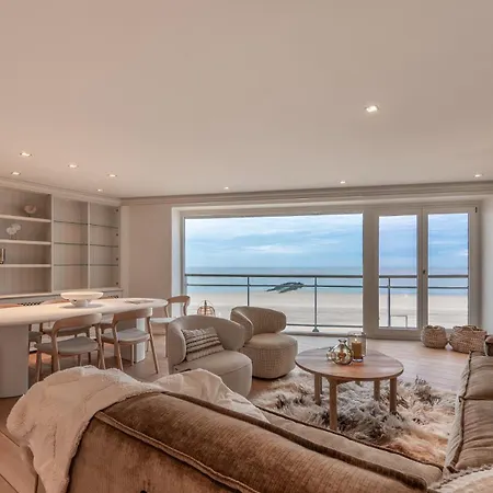Appartementen Op De Zeedijk In Knokke Op De 3E En 4E Verdieping Van Logie Marie Knokke-Heist Exterior foto